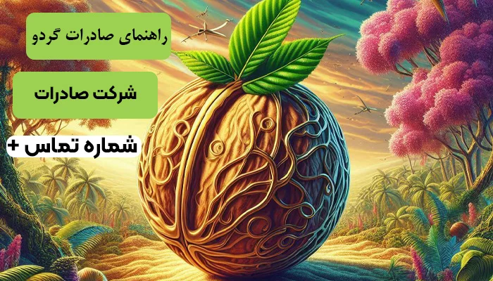 صادرات گردو از ایران